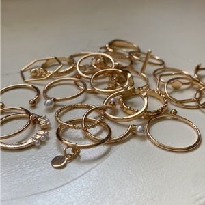 Gold rings